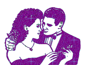 Gif animé amour couple